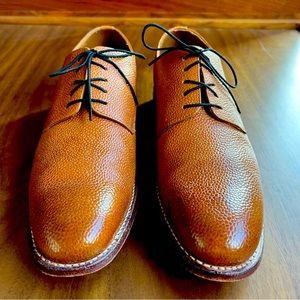 Grenson light brown derby shoes